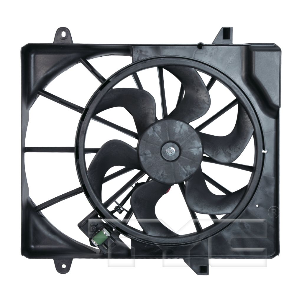DODGE TRUCKS & VANS NITRO RADIATOR & A/C FAN ASSEMBLY (SINGLE FAN) OEM#68003974AB 2007-2011 PL#CH3115153