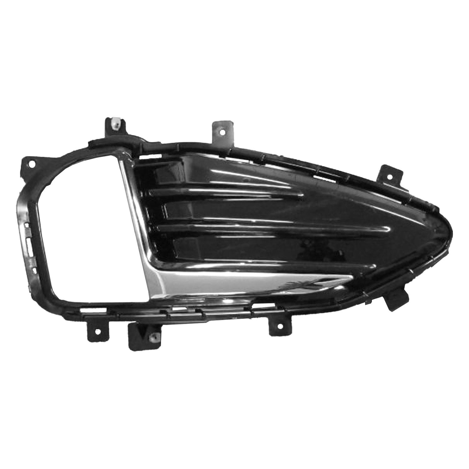 FORD TRUCKS & VANS EDGE FOG LAMP COVER RIGHT (Passenger Side) BLACK (W/FOG)(W/CHROME MLDG)(SE/SEL/TITANIUM WO/TITANIUM) OEM#KT4Z15266BA 2019-2024 PL#FO1039187