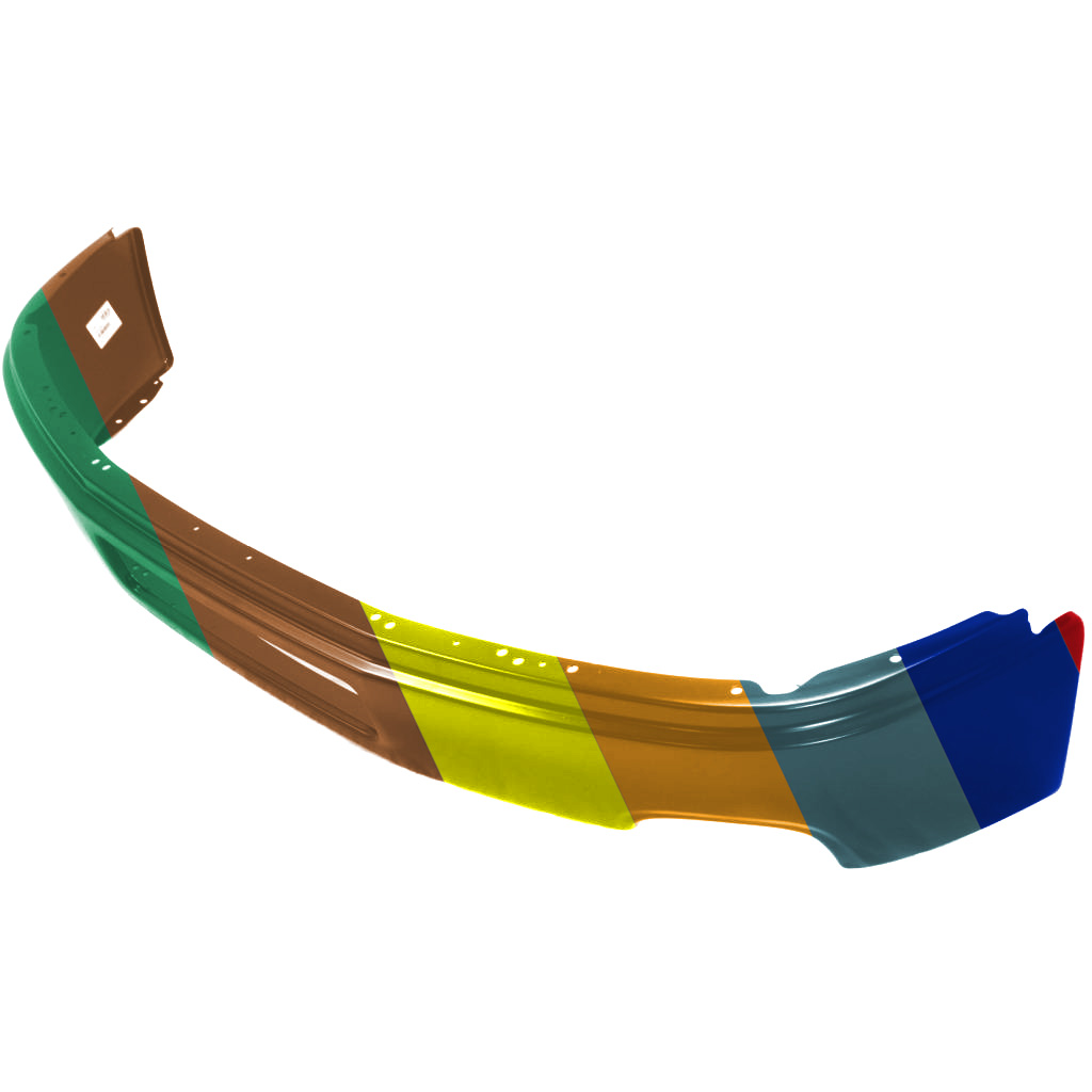 GM TRUCKS & VANS SIERRA/PU 2500/3500 (GMC) FRONT BUMPER PTD (DENALI) OEM#23123402 2011-2014 PL#GM1002840