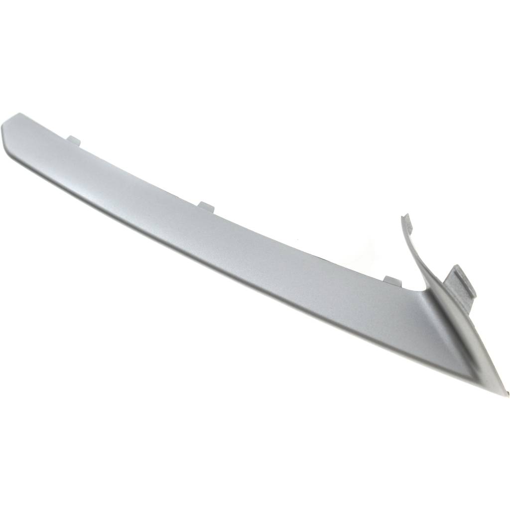 BMW BMW 5 SERIES HYBRID FRONT BUMPER GRILLE MOLDING RIGHT (Passenger Side) SILVER (W/FOG)(STANDARD) OEM#51117331766 2014-2016 PL#BM1047131