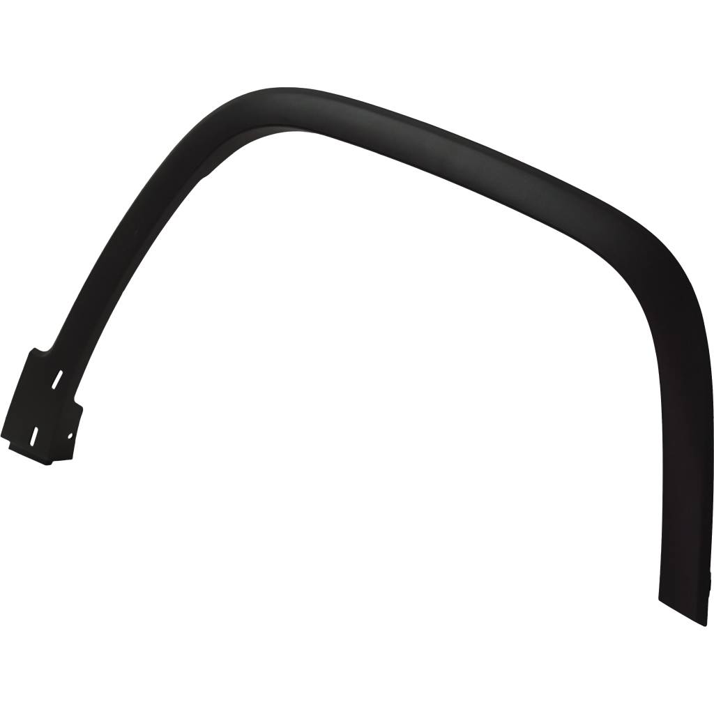 JEEPVEHICLE CHEROKEE FRONT WHEEL OPENING MLDG RIGHT (Passenger Side) TXT-BLACK (EXC TRAILHAWK)(W/ ACTIVE DRIVE II) **CAPA** OEM#68210308AF 2014-2018 PL#CH1291117C