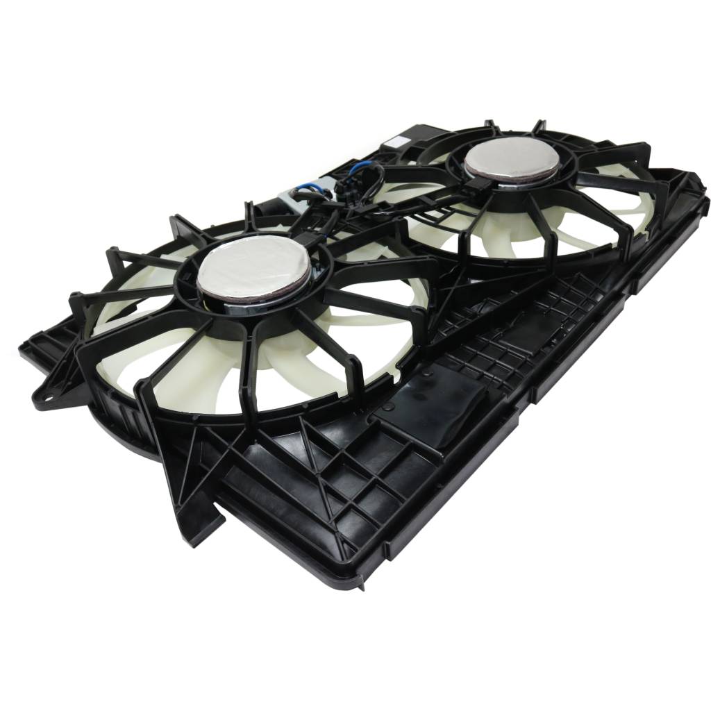 JEEP CHEROKEE RADIATOR & A/C FAN ASSEMBLY (DUAL FAN) (2.0 TURBO)(3.2L HD DUTY) OEM#52014621AG 2019-2023 PL#CH3115177