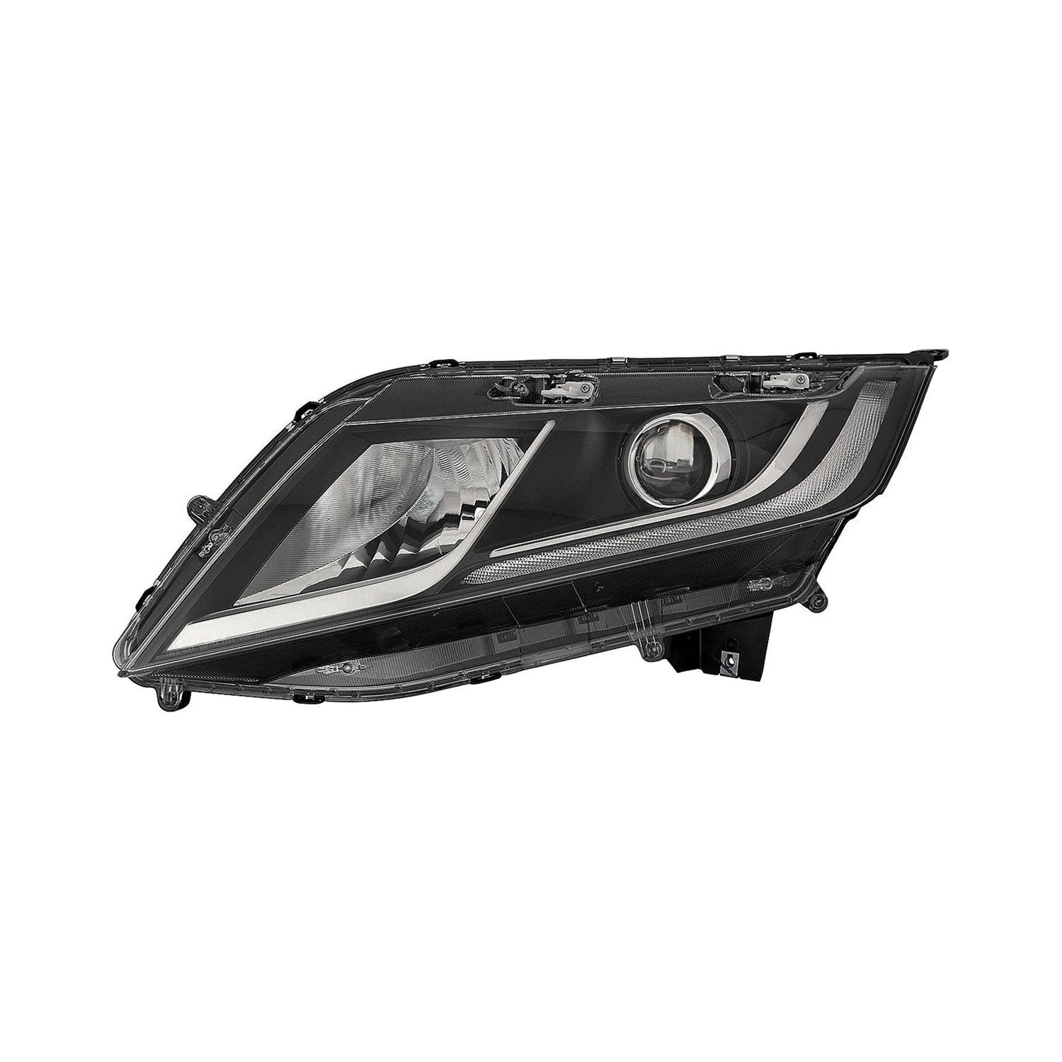 HONDA ODYSSEY HEAD LAMP ASSY LEFT (Driver Side) (HALOGEN)(WO/LED DRL) OEM#33150THRA01 2018-2023 PL#HO2502185
