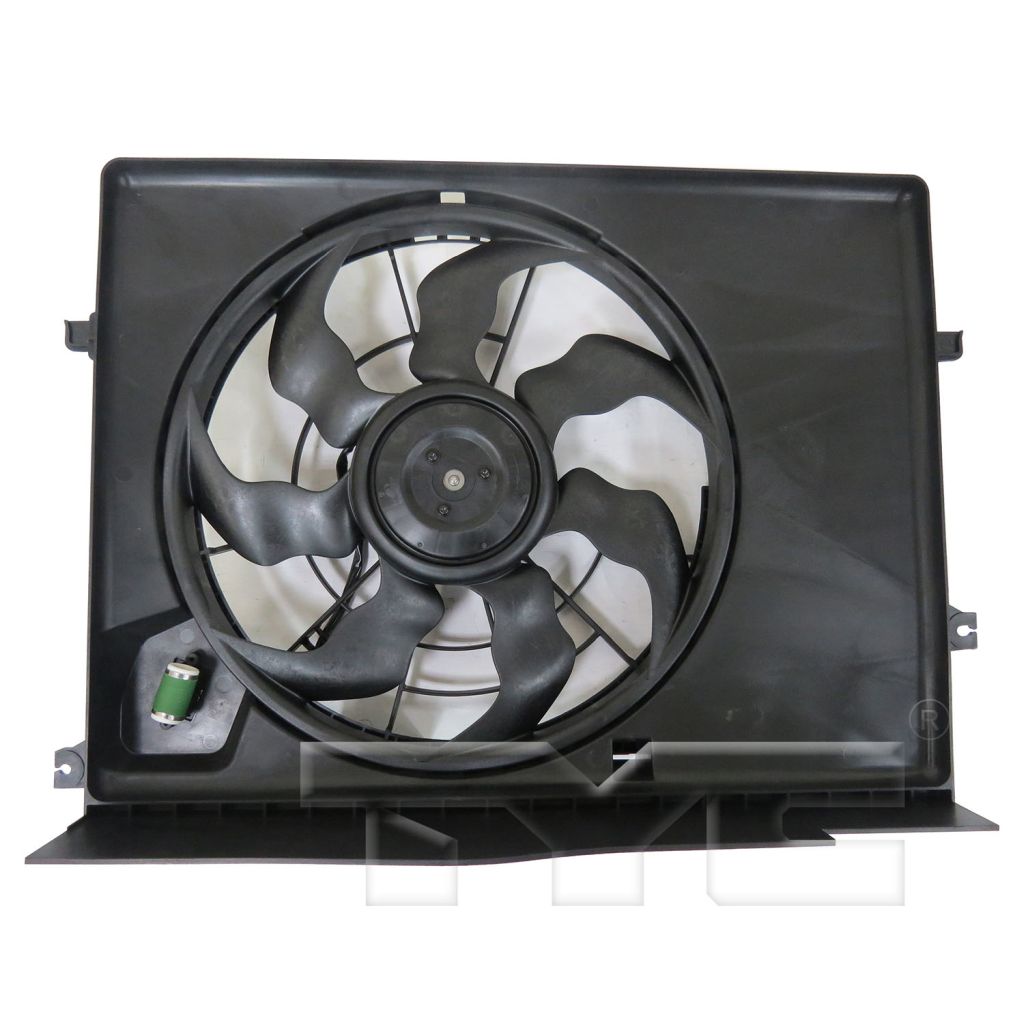KIA SEDONA MINIVAN RADIATOR & A/C FAN ASSEMBLY (SINGLE FAN) OEM#25380A9000 2015-2018 PL#KI3115146