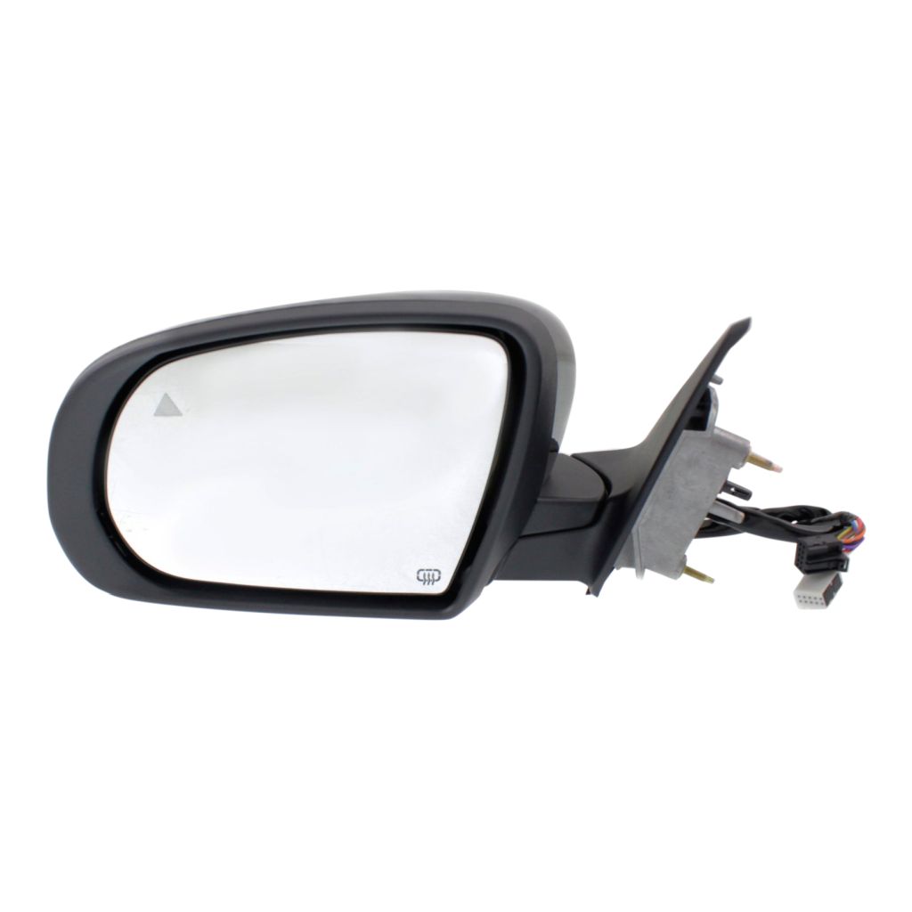 JEEPVEHICLE CHEROKEE DOOR MIRROR LEFT (Driver Side) PWR/HTD/SIGNAL/PUDDL (W/BSD)(WO/MEMORY)(MAN-FOLD)(PTM) OEM#1UV67TZZAD 2014-2018 PL#CH1320428