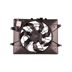 HYUNDAI SONATA RADIATOR & A/C FAN ASSEMBLY (2.4L)(SINGLE FAN) OEM#253802T500 2014 PL#HY3115150