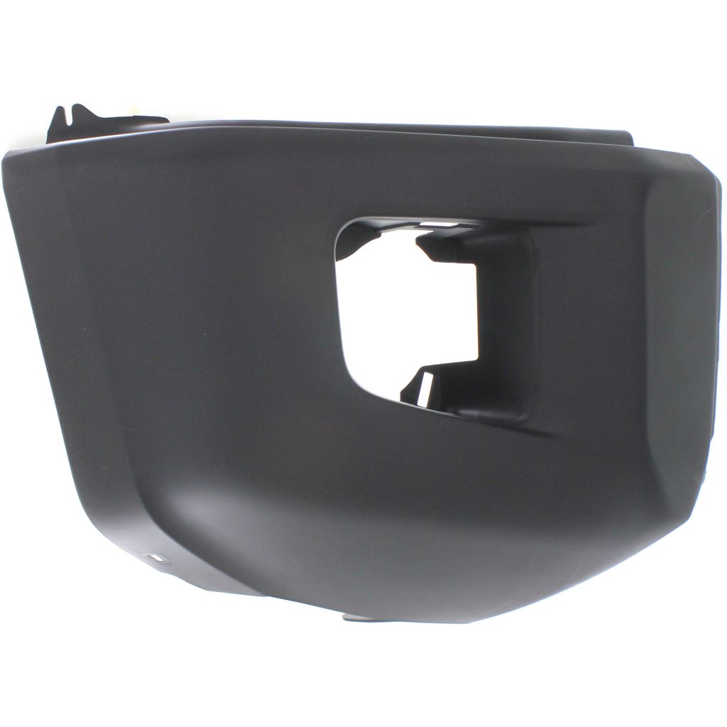 TOYOTA TUNDRA FRONT BUMPER END RIGHT (Passenger Side) BLACK (WO/SENSOR) **CAPA** OEM#521120C080 2014-2021 PL#TO1005182C