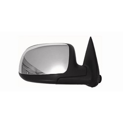 GM TRUCKS & VANS SIERRA/PU (GMC) (07 OLD STYLE) MIRROR RIGHT (Passenger Side) PWR W/HTD W/O LAMP (W/ CHROME CVR) OEM#15179830 1999-2002 PL#GM1321173