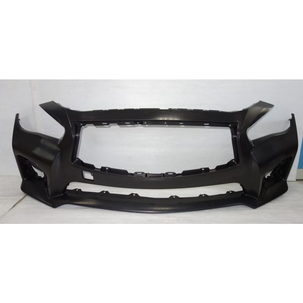 INFINITI Q50 HYBRID FRONT BUMPER COVER PRIMED (WO/SENSOR)(W/ SPORT) OEM#620224HD0H 2014-2015 PL#IN1000258