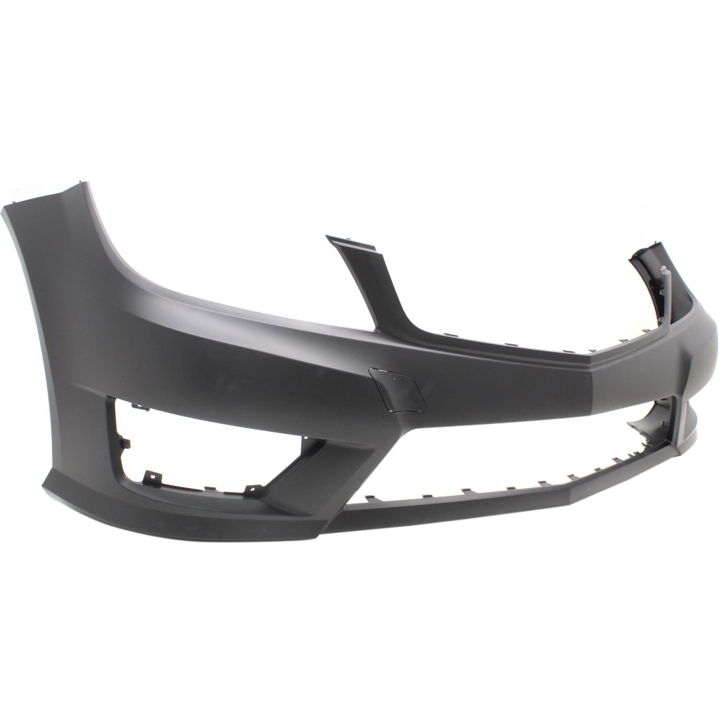 MERCEDES-BENZ C-CLASS SEDAN (204) FRONT B COVER PRIMED (SPORT)(WO/WASH;WO/SENSOR)(EXC C63)(W/DRL;W/SIDE LAMP HOLE) OEM#2048807847649999 2012-2014 PL#MB1000358