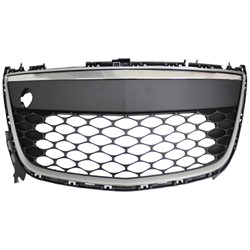 MAZDA CX-7 FRONT BUMPERUMPER GRILLE ASSY CHROME/BLACK (W/FOG) OEM#EH45501T0J 2010-2012 PL#MA1036120