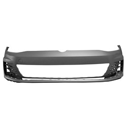 VOLKSWAGEN GTI FRONT BUMPER COVER PRIMED (WO/WASHER)(WO/SENSOR) OEM#5GM807217HGRU 2015-2017 PL#VW1000209