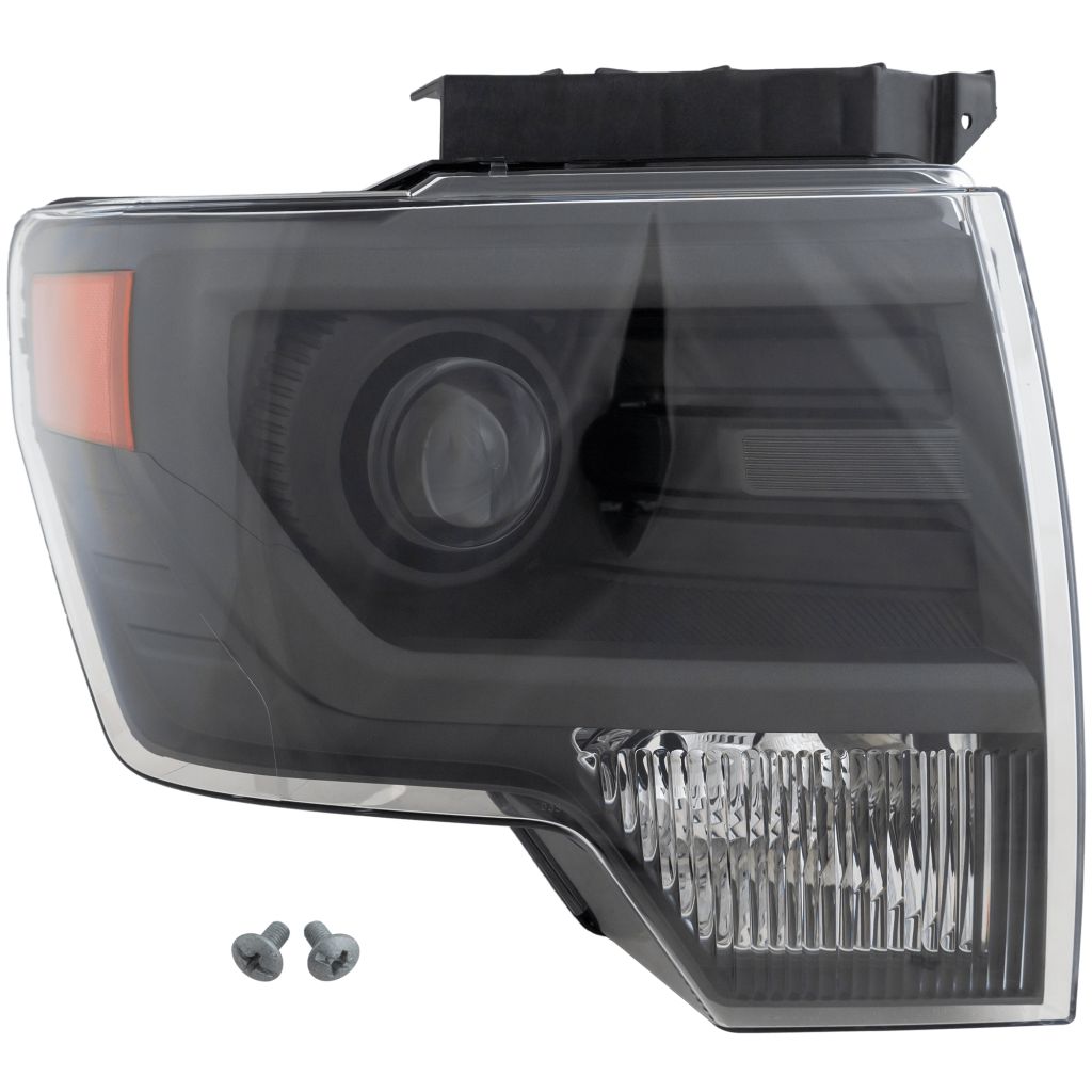 FORD TRUCKS & VANS FORD/PU (F150) SVT RAPTOR HEAD LAMP ASSY RIGHT (Passenger Side) ( HID)(GRAY TRIM)(W/BULBS&BALLAST) OEM#DL3Z13008BB-PFM 2010-2014 PL#FO2519122