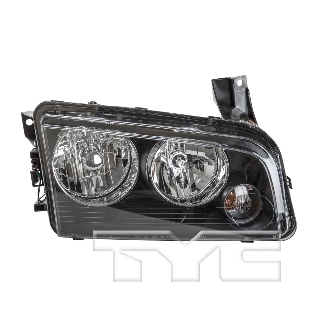 DODGE CHARGER HEAD LAMP ASSEMBLY RIGHT (Passenger Side) (HALOGEN)(TO:11-8-06) OEM#4806164AF 2006 PL#CH2503163