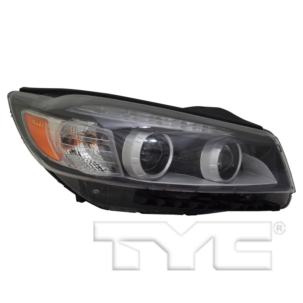 KIA SORENTO HEAD LAMP ASSY RIGHT (Passenger Side) (HALOGEN)(SX/LTD)(W/ JEWEL TYPE LED) OEM#92102C6010 2016-2018 PL#KI2503186