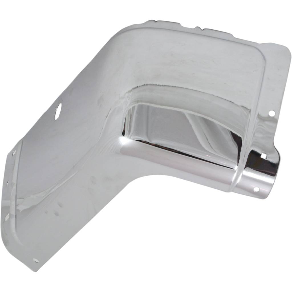 GM TRUCKS & VANS SILVERADO/PU 2500/3500 (CHEVY) REAR BUMPER END CAP RIGHT (Passenger Side) CHROME (W/SENSOR) OEM#15284306 2011-2014 PL#GM1105147