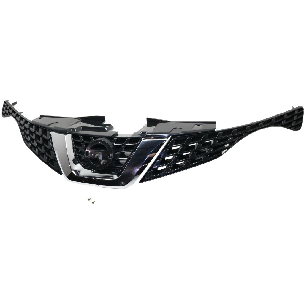 NISSAN(DATSUN) JUKE GRILLE ASSEMBLY (S/SL/SV) (W/ CAMERA) **CAPA** OEM#620703YM1B 2015-2017 PL#NI1200276C