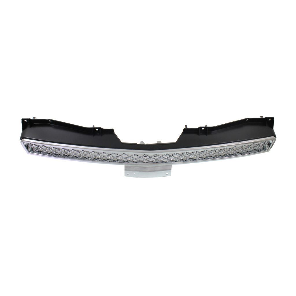 GM TRUCKS & VANS AVALANCHE GRILLE UPPER CHROME FRAME/CHR MESH OEM#22830012 2008-2013 PL#GM1200590