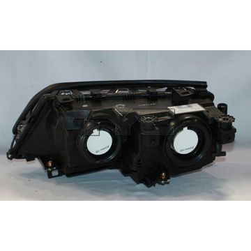 BMW BMW 3 ( i/xi ) (SEDAN/WAGON) HEAD LAMP ASSEMBLY RIGHT (Passenger Side) (W/BLK BEZEL)(HALOGEN) OEM#63127165772 2002-2005 PL#BM2503122