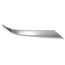 HYUNDAI SANTA FE FRONT BUMPER UPPER GARNISH RIGHT (Passenger Side) SATIN-CHROME OEM#86376S2010 2019-2020 PL#HY1047114