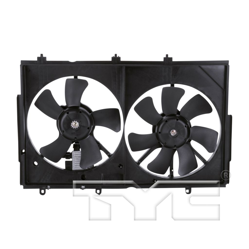 MITSUBISHI OUTLANDER RADIATOR & A/C FAN ASSY W/CONTROL MODULE (DUAL FAN) OEM#MR993931-PFM 2003-2006 PL#MI3115143