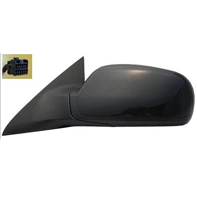 CHRYSLER PACIFICA DOOR MIRROR POWER/HEATED LEFT (Driver Side) (W/O DIMMING)(SMOOTH BLK) OEM#1CK71TZZAB 2006-2008 PL#CH1320298