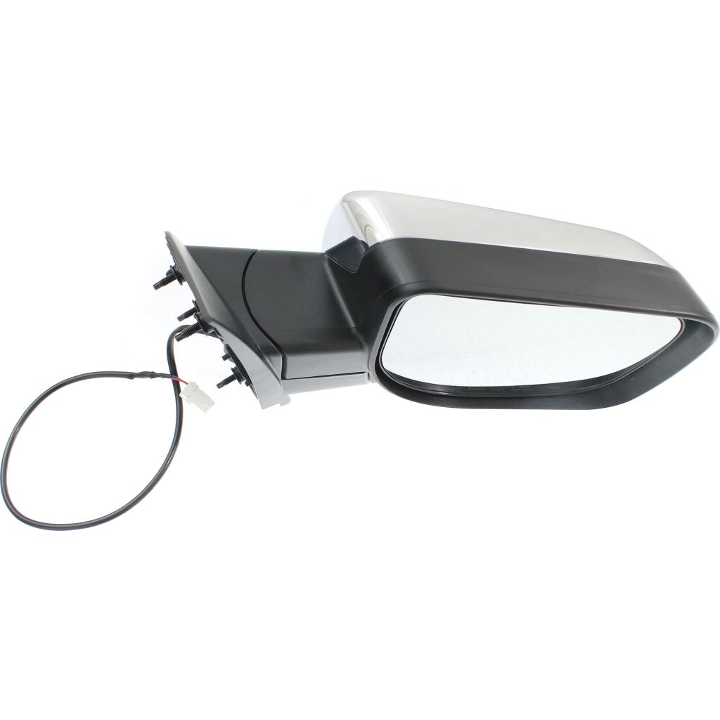 NISSAN(DATSUN) TITAN DOOR MIRROR RIGHT (Passenger Side) PWR/N-HTD (CHROME CVR)(W/O DUAL ARM) OEM#96301ZR20A 2011-2015 PL#NI1321249