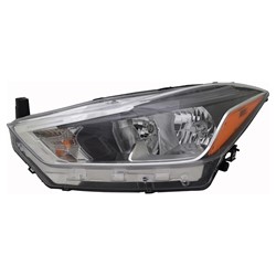 NISSAN KICKS HEAD LAMP ASSY LEFT (Driver Side) (HALOGEN)(S/SV MDL)**CAPA** OEM#260605RL0A 2018-2020 PL#NI2502264C