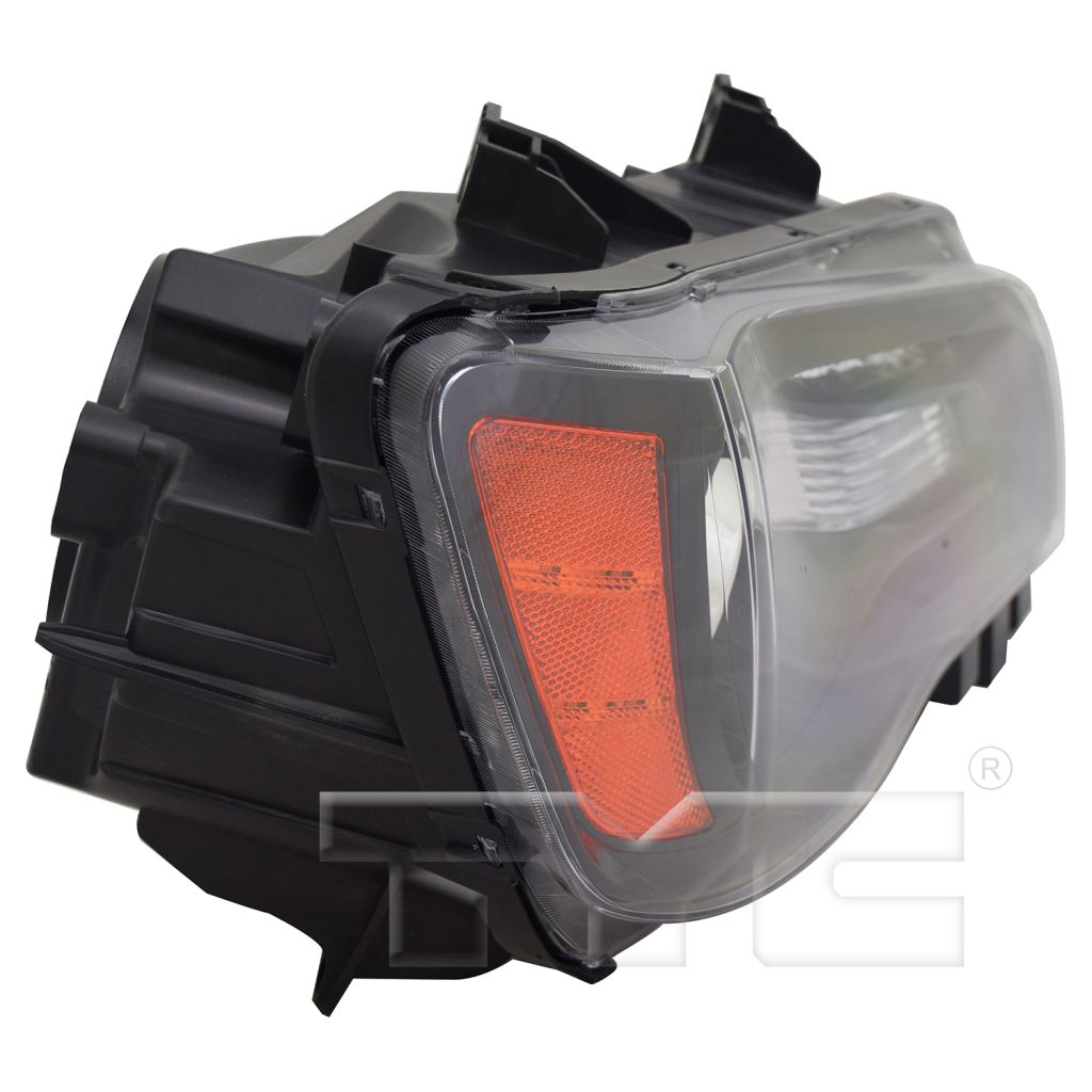 CHRYSLER 300 HEAD LAMP ASSEMBLY RIGHT (Passenger Side) (HALOGEN)(BLK BEZEL)**CAPA** OEM#68085416AF 2012-2014 PL#CH2503235C