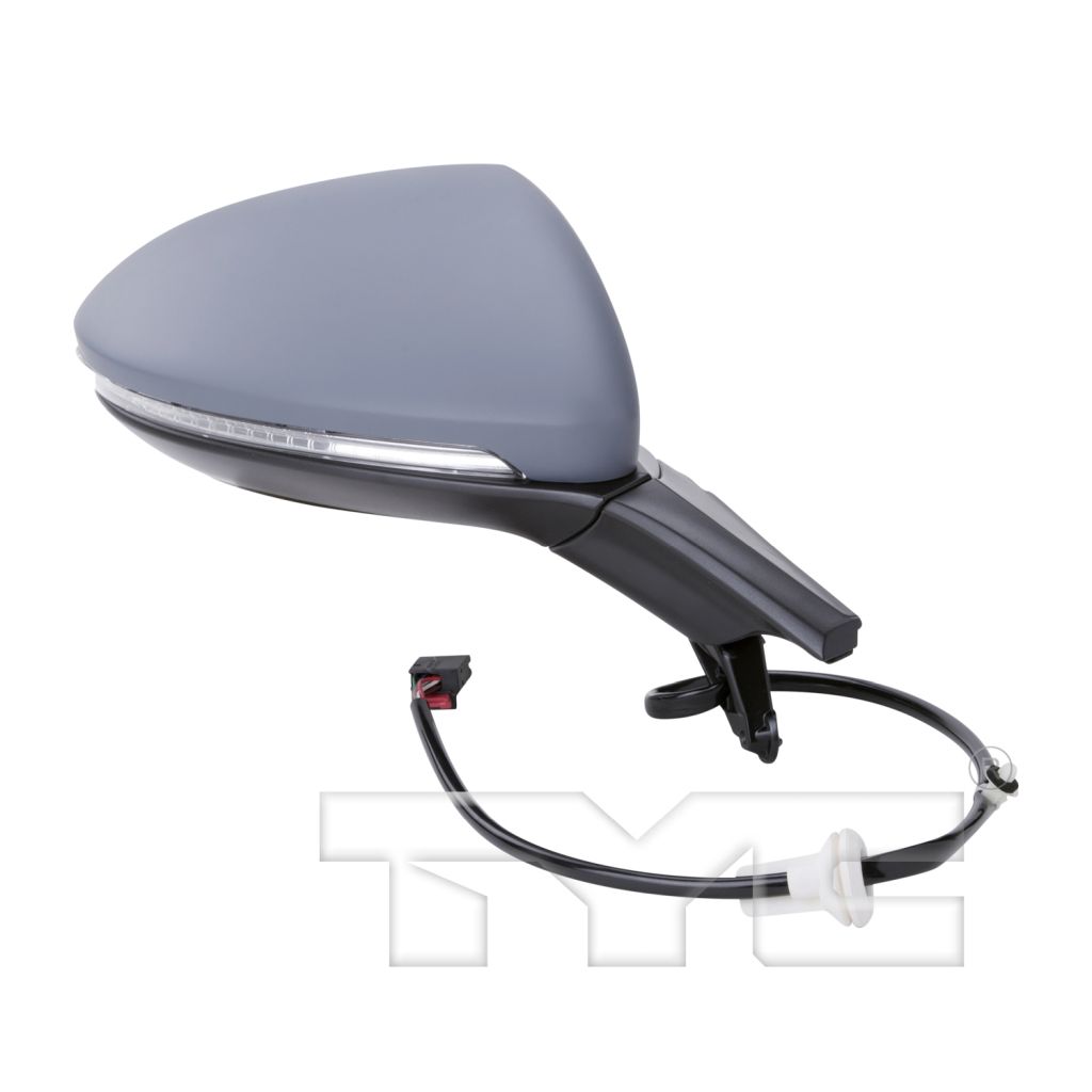 VOLKSWAGEN GOLF ALLTRACK DOOR MIRROR RIGHT (Passenger Side) PWR/HTD/SIGNAL OEM#5GM8575089B9-PFM 2017-2019 PL#VW1321154