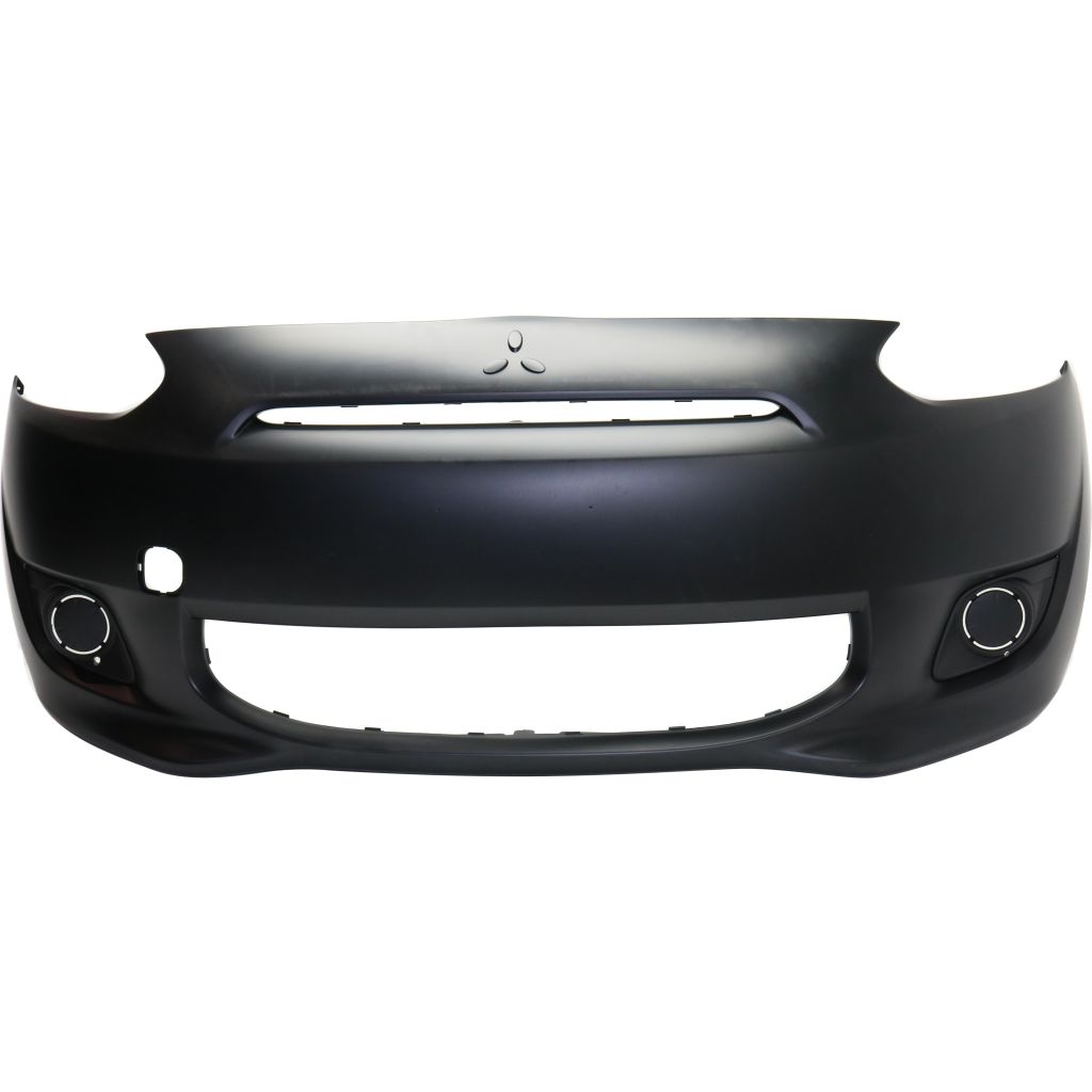 MITSUBISHI MIRAGE (HATCHBACK) FRONT BUMPER COVER PRIMED (WO/FOG) OEM#6400D340 2014-2015 PL#MI1000338