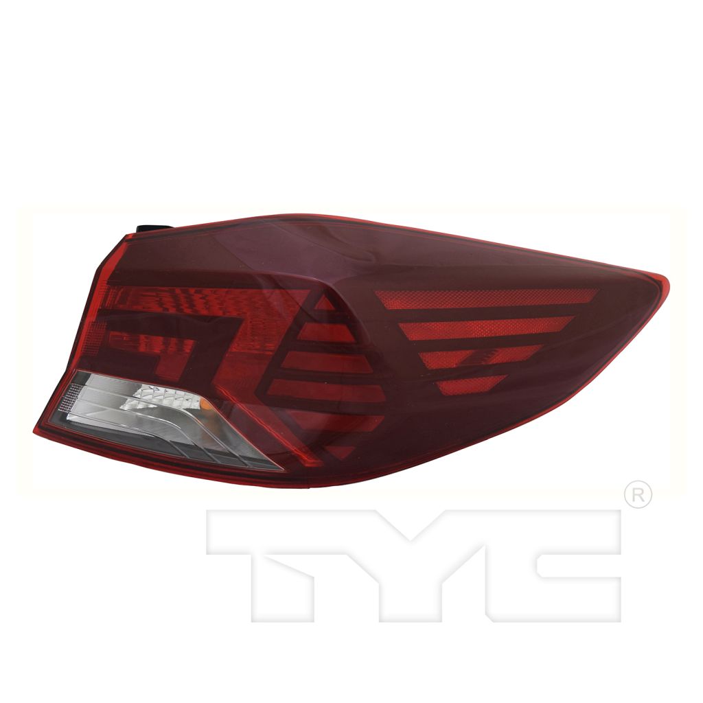 HYUNDAI ELANTRA SEDAN TAIL LAMP ASSY RIGHT (Passenger Side) (OUTER)(HALOGEN)(USA) OEM#92402F3500 2019-2020 PL#HY2805159
