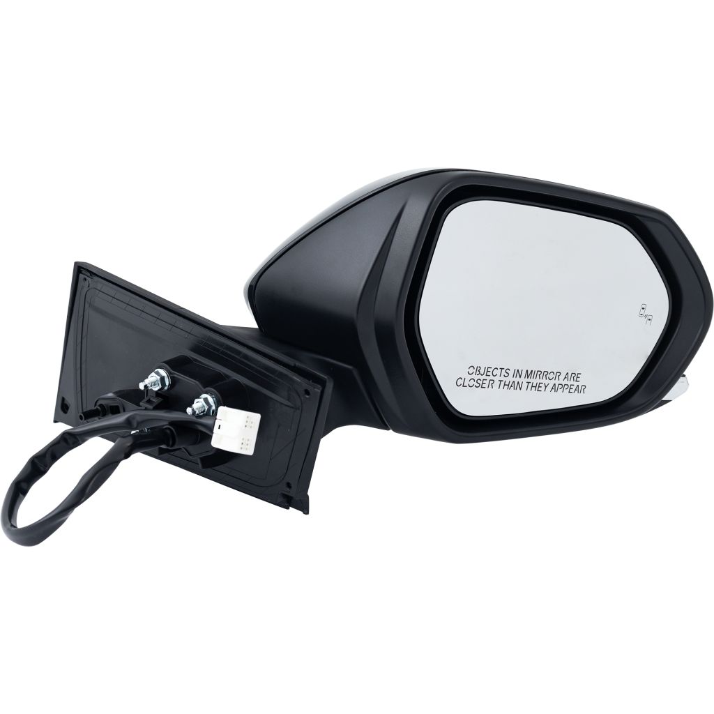 TOYOTA PRIUS PRIME DOOR MIRROR RIGHT (Passenger Side) PWR/HTD/BSD (MAT-BLACK) OEM#8791047650-PFM 2021-2022 PL#TO1321428