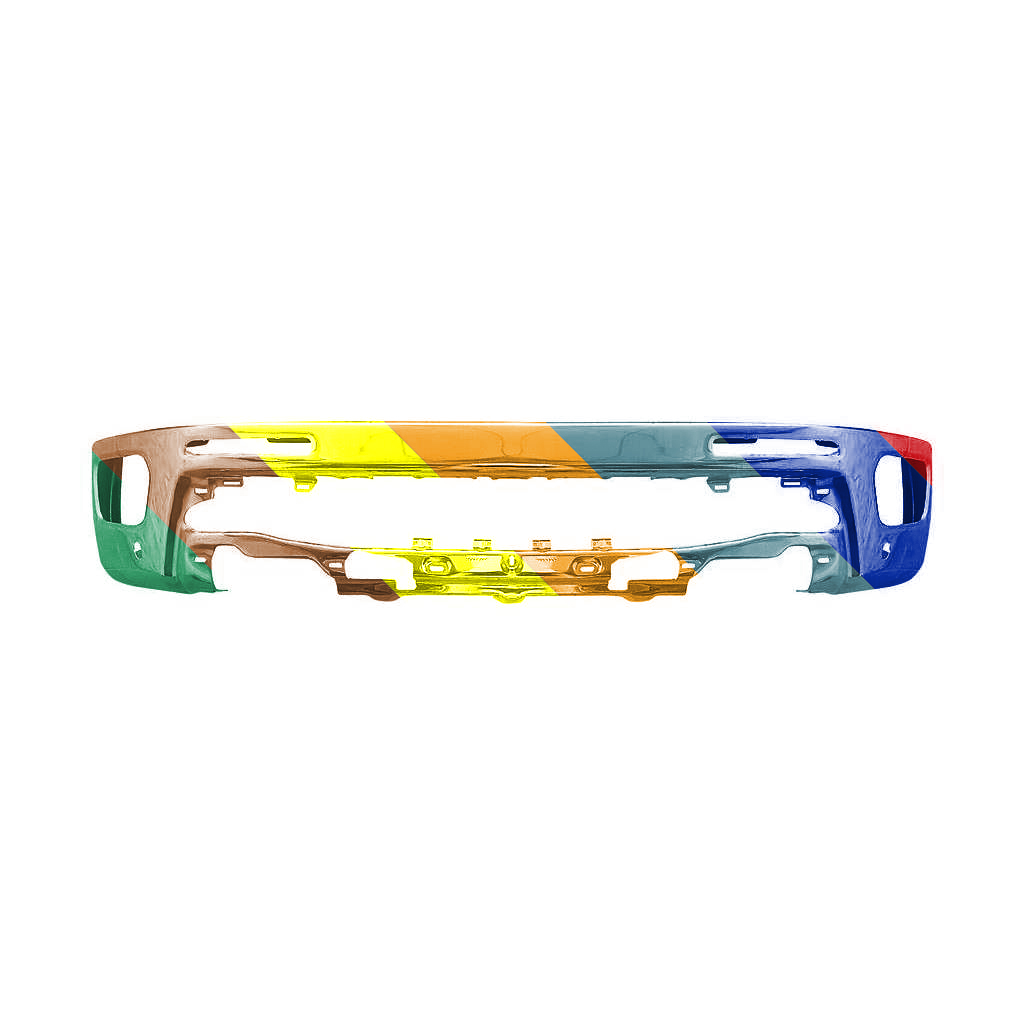 FORD TRUCKS & VANS RANGER FRONT BUMPER CHROME (W/SENSOR) OEM#LB3Z17757A 2019-2023 PL#FO1002438