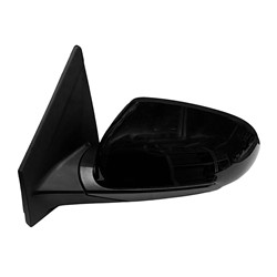HYUNDAI KONA DOOR MIRROR LEFT (Driver Side) PWR/N-HTD/M-FOLD (W/SPOTTER GLASS)(BLACK) OEM#87610J9100MZH 2018-2022 PL#HY1320256