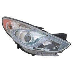HYUNDAI SONATA HYBRID HEAD LAMP ASSEMBLY RIGHT (Passenger Side) **CAPA** OEM#921024R050 2011-2015 PL#HY2503177C