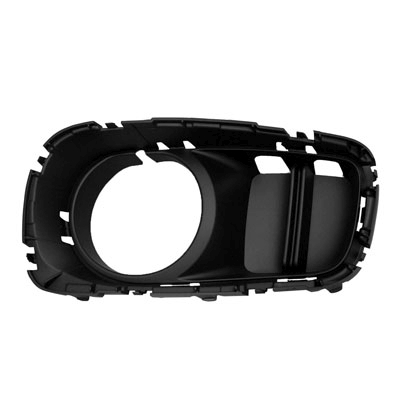 MINI COOPER COUNTRYMAN S E FOG LAMP COVER LEFT (Driver Side) TXT-BLACK (W/OFF ROAD PKG) OEM#51117390513 2018-2020 PL#MC1038108