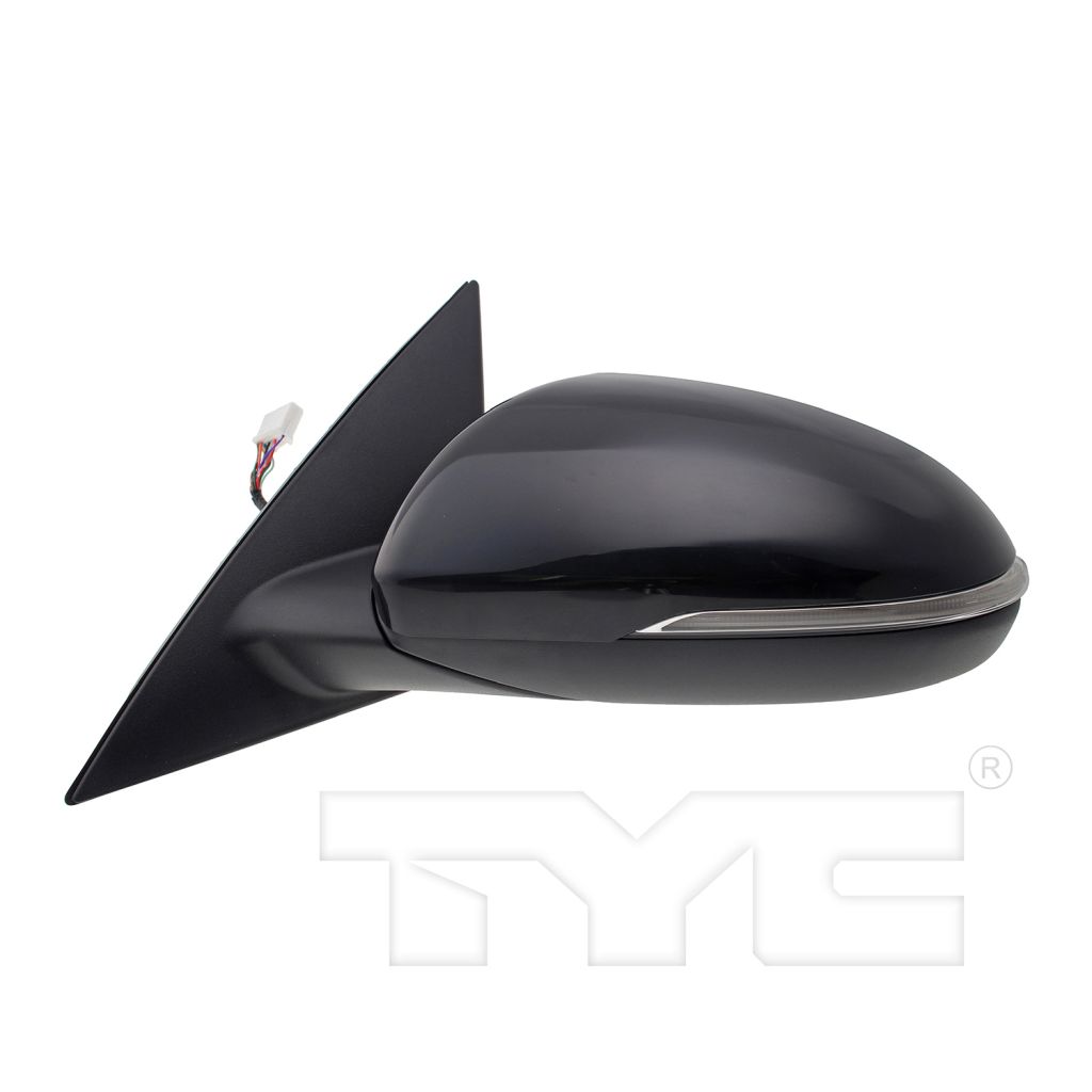 KIA OPTIMA DOOR MIRROR LEFT (Driver Side) POWER/HTD/P-FOLD/SIGNAL/MEMORY (WO/BLIND SPOT) (PTD CVR) OEM#87610D5040 2016-2018 PL#KI1320202