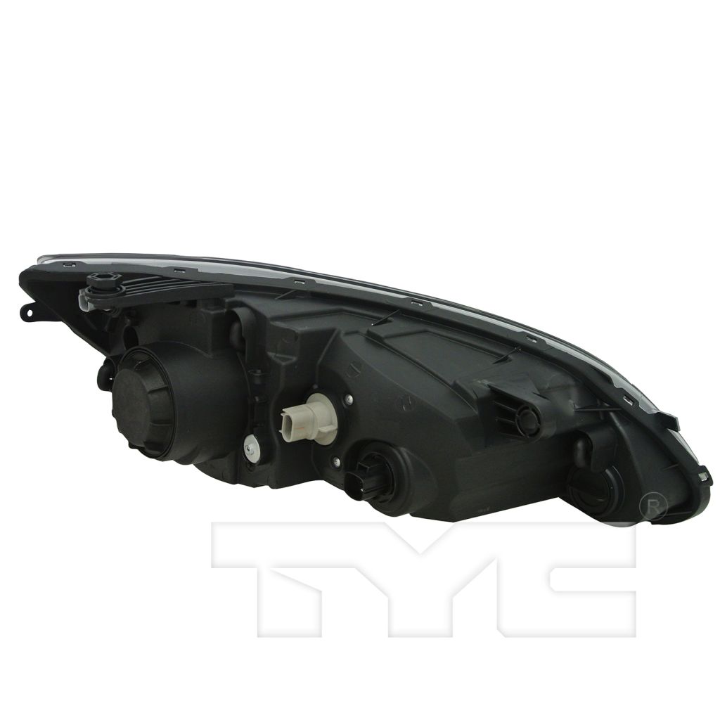 CHRYSLER 200 CONV HEAD LAMP ASSY LEFT (Driver Side) (S MDL)(BLACK BEZEL WO/CHROME INSERT) OEM#68088067AG 2011-2014 PL#CH2502275