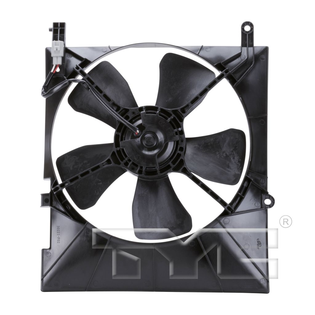CHEVROLET AVEO SEDAN RADIATOR & A/C FAN ASSEMBLY (W/AC)(SINGLE FAN) OEM#96536666 2007-2008 PL#GM3117106