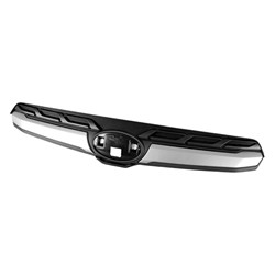 SUBARU FORESTER GRILLE BLACK W/PAINTED GRAY (HOOD MLDG)**CAPA** OEM#91121SG230 2017-2018 PL#SU1210103C