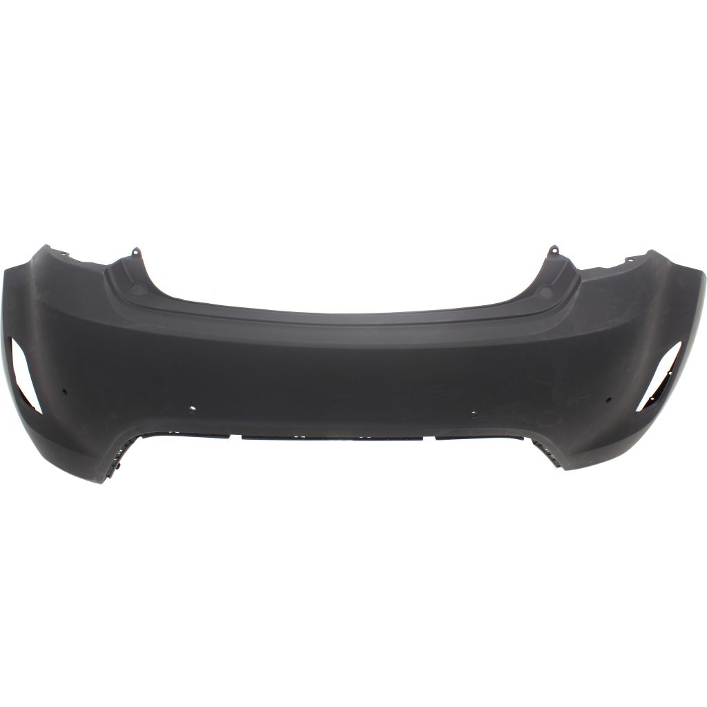 HYUNDAI VELOSTER REAR BUMPER COVER PRIMED (WO/TURBO)(W/ SENSOR) **CAPA** OEM#866112V010 2012-2017 PL#HY1100187C