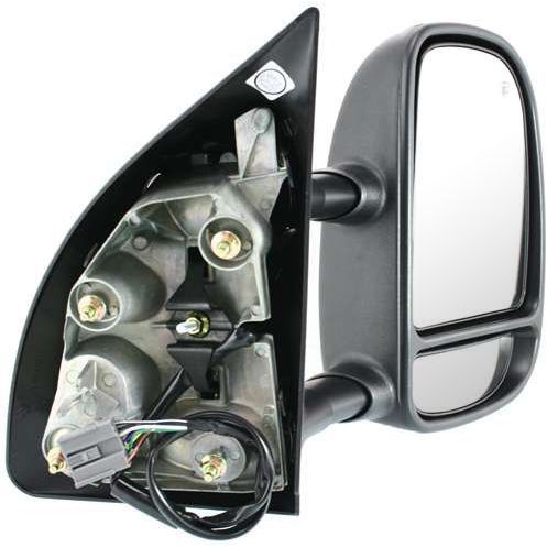 FORD TRUCKS & VANS FORD/PU (F250/350/450/550) Super Duty DOOR MIRROR RIGHT (Passenger Side) PWR/HTD/SIGNAL (BLACK CVR)(DUAL ARMS/GLASS)(TRAILER)(FOLD-IN/OUT) OEM#5C3Z17682EAA-PFM 2003-2007 PL#FO1321268
