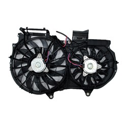 AUDI A4 CONVERTIBLE RADIATOR & A/C FAN ASSY (3.0L)(DUAL FAN) OEM#8E0121207J-PFM 2003-2006 PL#AU3115108