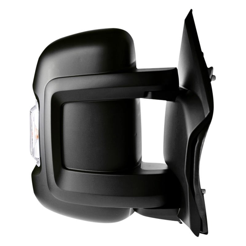 DODGE TRUCKS & VANS PROMASTER 1500/2500/3500 DOOR MIRROR LEFT (Driver Side) MANUAL/SIGNAL/M-FOLD W/TEMP SENSOR (NON-EXTENDED) OEM#5VE99JXWAH 2014-2023 PL#CH1320376