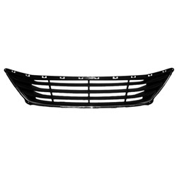 HYUNDAI ELANTRA SEDAN FRONT BUMPER GRILLE BLACK W/BLK BAR W/LWR OUTER CHROME MOLDING OEM#865603X700 2014-2016 PL#HY1036120