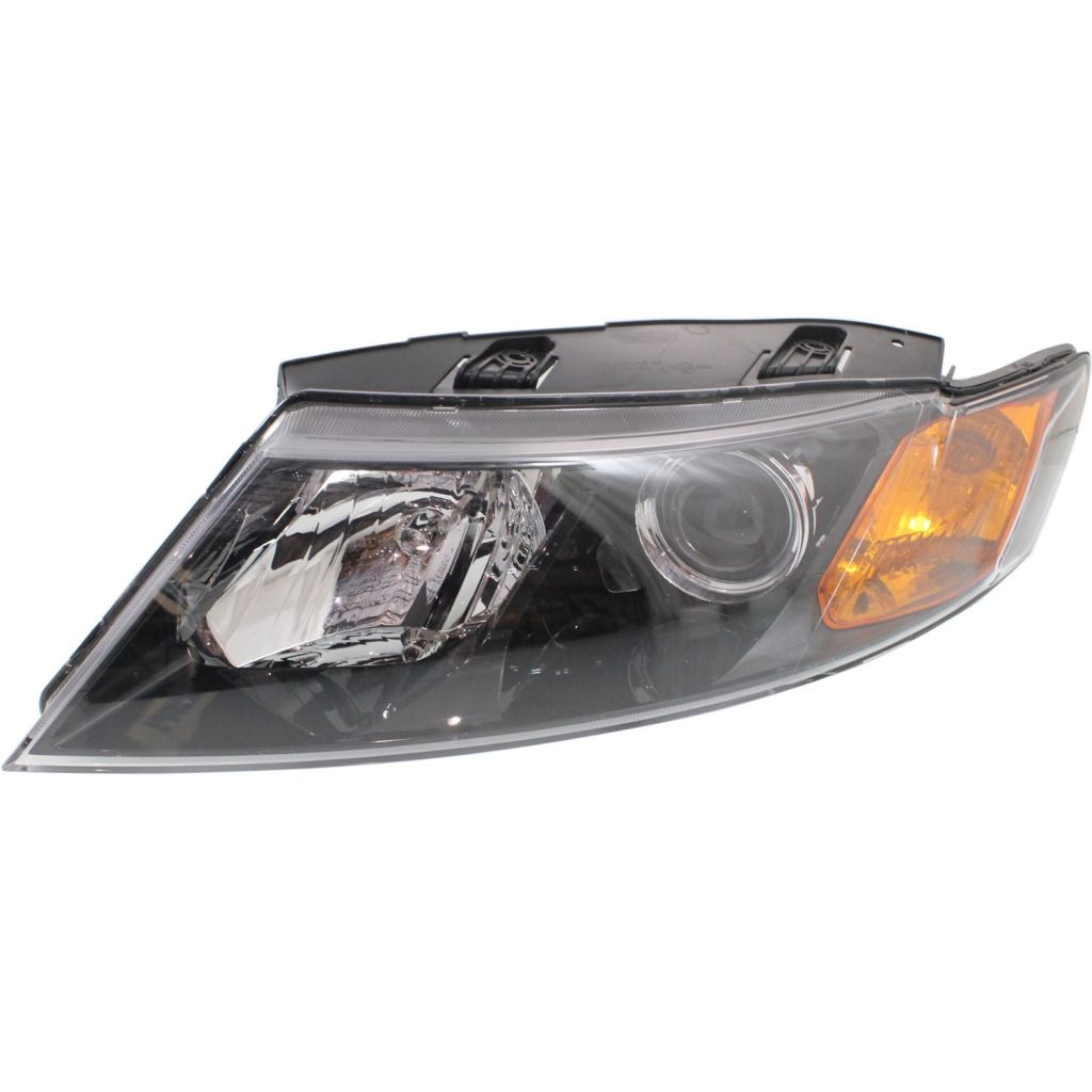 KIA OPTIMA (New Style)(W/1PC HEAD/LAMP) HEAD LAMP ASSEMBLY LEFT (Driver Side) (BLACK BEZEL) OEM#921012G560 2009-2010 PL#KI2502140