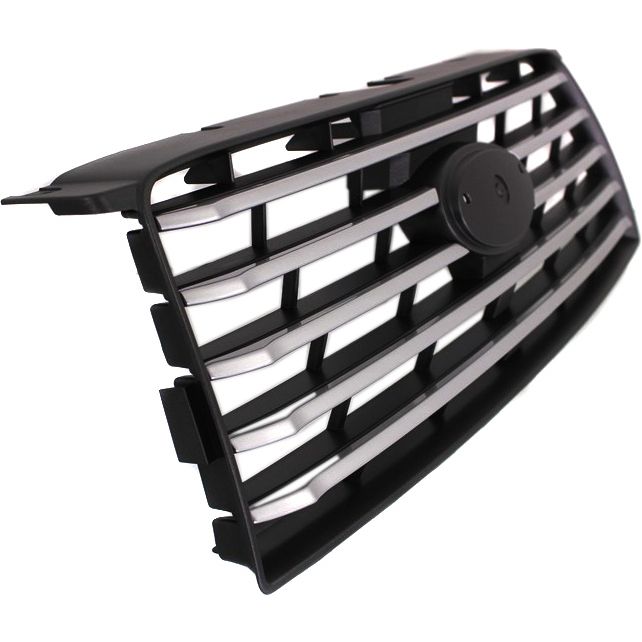 SUBARU FORESTER GRILLE BLACK W/SILVER MLDGS (EXC MESH) OEM#91121SA082 2006-2008 PL#SU1200136