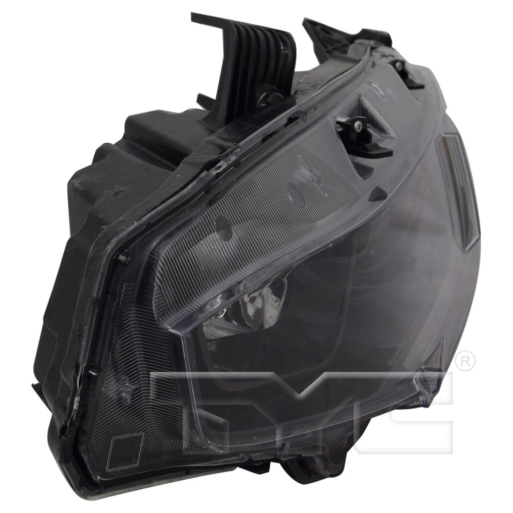 HONDA CIVIC COUPE HEAD LAMP ASSY LEFT (Driver Side) (HALOGEN)(BLACK BEZEL) OEM#33150TBAA31 2019-2021 PL#HO2502192