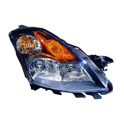 NISSAN(DATSUN) ALTIMA HYBRID HEAD LAMP ASSEMBLY RIGHT (Passenger Side) (HALOGEN)(GRAY BEZEL)**CAPA** OEM#26010JA00B 2007-2009 PL#NI2503187C